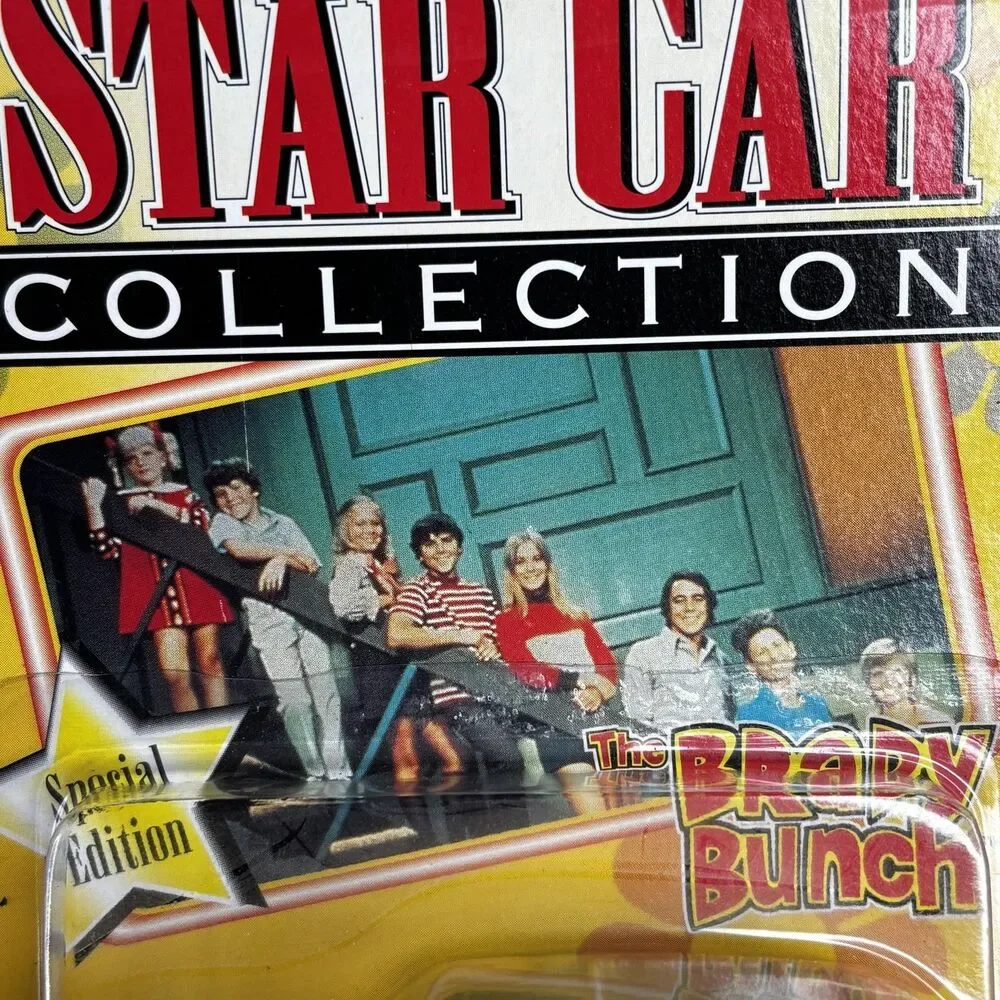 Vintage 1997 Matchbox‎ Star Car The Brady Bunch Station Wagon Diecast New Sealed